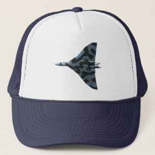 Vulcan bomber in flight trucker hat