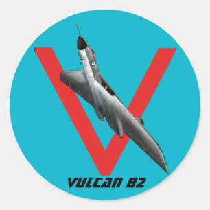 Vulcan Bomber Stickers