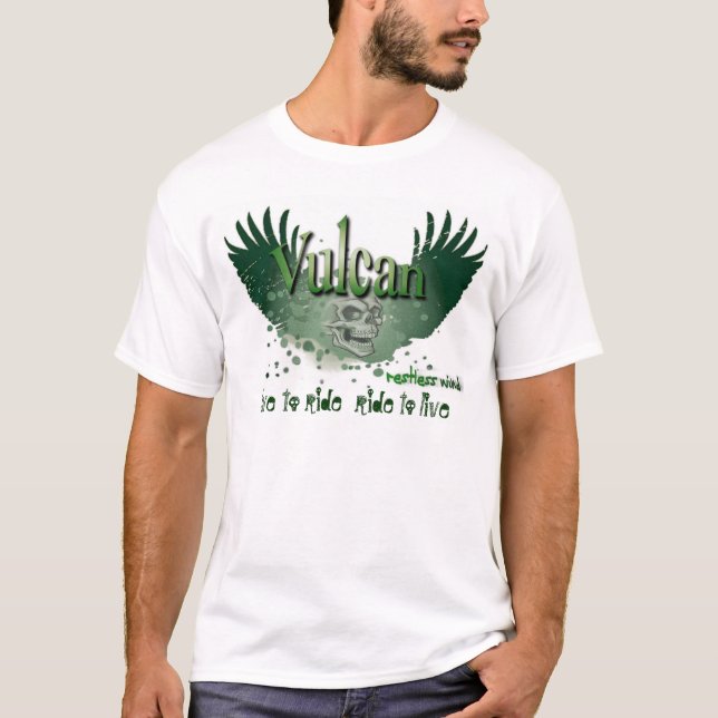Vulcan motorcycle shirt (Front)