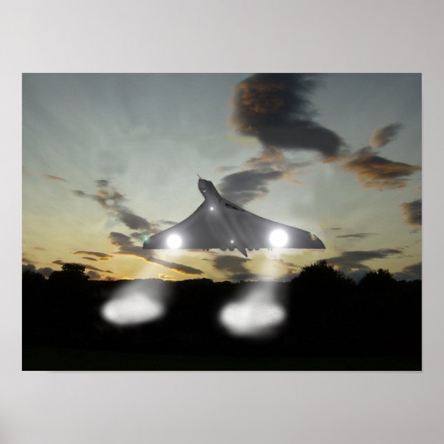 Vulcan  seconds from touchdown poster (Front)
