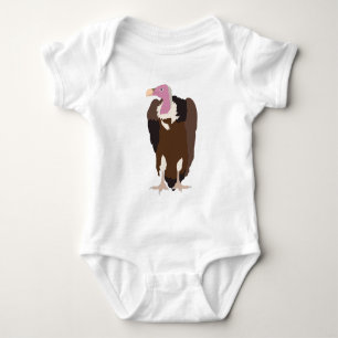 Vulture Bird Illustration  Baby Bodysuit