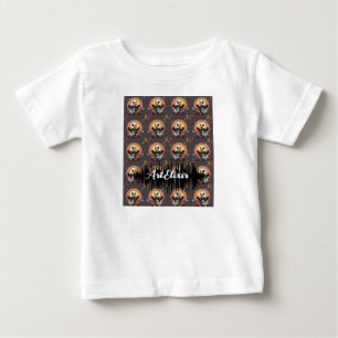 Vulture Music Kawaii Print Baby T-Shirt