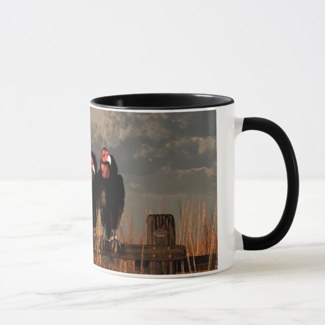Vulture Quartet Mug (Right)