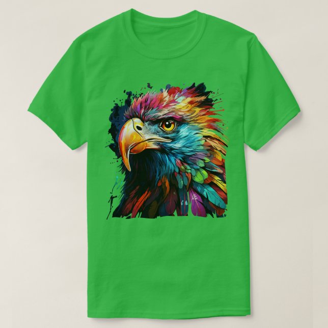 Vulture Rainbow T-Shirt (Design Front)