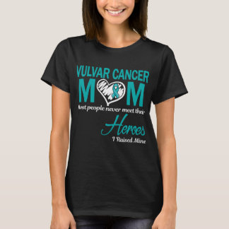 Vulvar Cancer Mum I Raised Mine T-Shirt