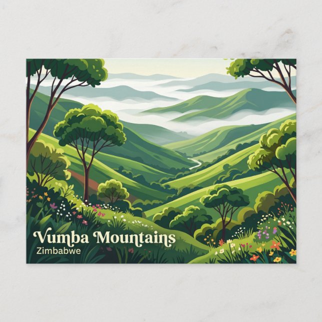 Vumba Mountains Zimbabwe Postcard (Front)