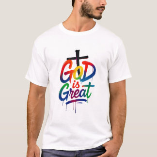 Vushii God is Great Graphic T-Shirt