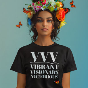 VVV- Vibrant, Visionary, Victorious Tri-Blend Shirt