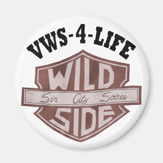 "VWS-4-LIFE" magnet (Front)