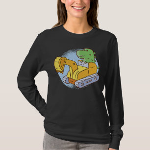 VXL Construction Truck Excavator Concrete Mixer Di T-Shirt