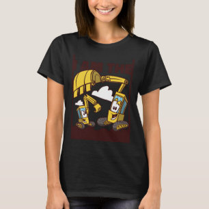 VXL Construction Truck Excavator Concrete Mixer Du T-Shirt