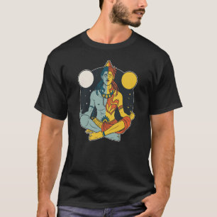 VXL India Proud God Hindi Sikh Moon Hindus Shiva M T-Shirt