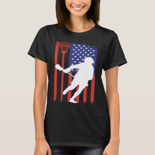 VXL Lacrosse Stick Intercrosse Team Sport American T-Shirt