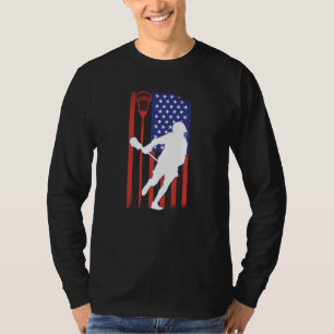 VXL Lacrosse Stick Intercrosse Team Sport American T-Shirt