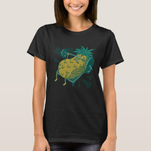 VXL Vegan Vegetarian Plant Pineapple Bodybuilding  T-Shirt