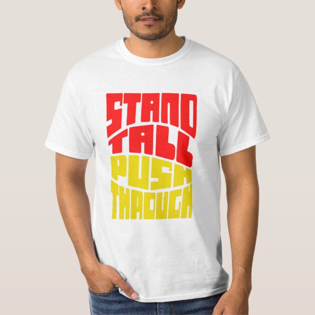 VybeWear Push forward T-Shirt (Front)