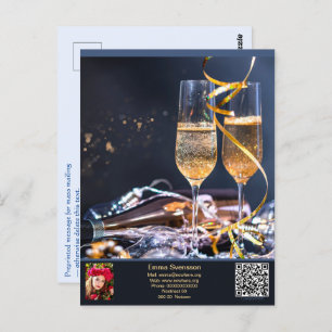 Vykort — Connect, Party Postcard