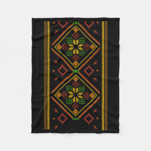 Vyshyvanka Ukrainian Embroidery Embroidered Pro Uk Fleece Blanket