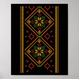 Vyshyvanka Ukrainian Embroidery Embroidered Pro Uk Poster