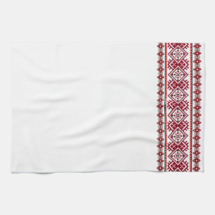 Vyshyvanka Ukrainian Kitchen Towel Cross