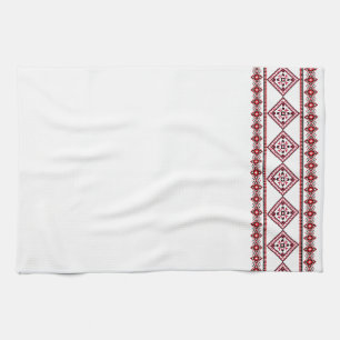 Vyshyvanka Ukrainian Kitchen Towel Cross 