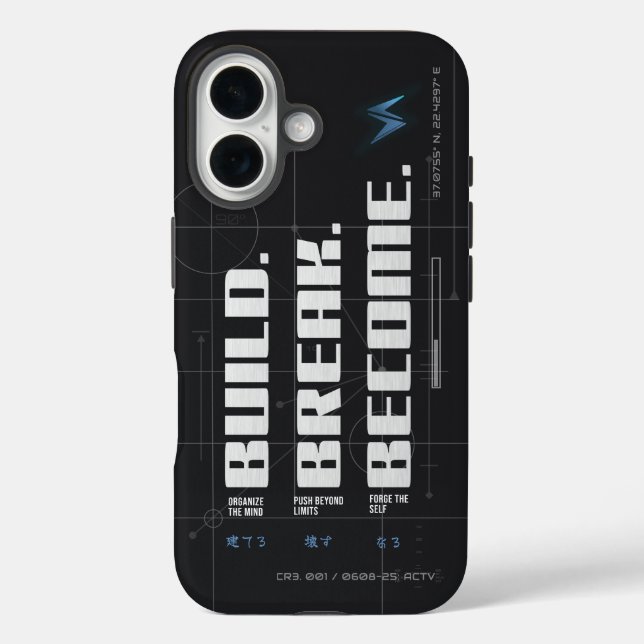 VYTROS: C.O.R.E. STACK "DISCIPLINE" FITNESS Case-Mate iPhone CASE (Back)