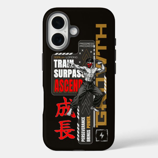 VYTROS "GROWTH" MEN'S FITNESS Case-Mate iPhone CASE (Back)