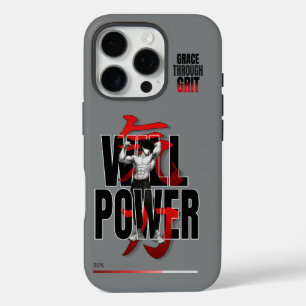 VYTROS "WILLPOWER" Aesthetic Fitness iPhone 16 Pro Case