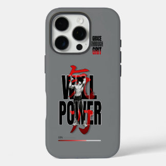 VYTROS "WILLPOWER" Aesthetic Fitness iPhone 16 Pro Case