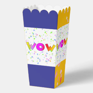 W0W Blue +Yellow Favour Box