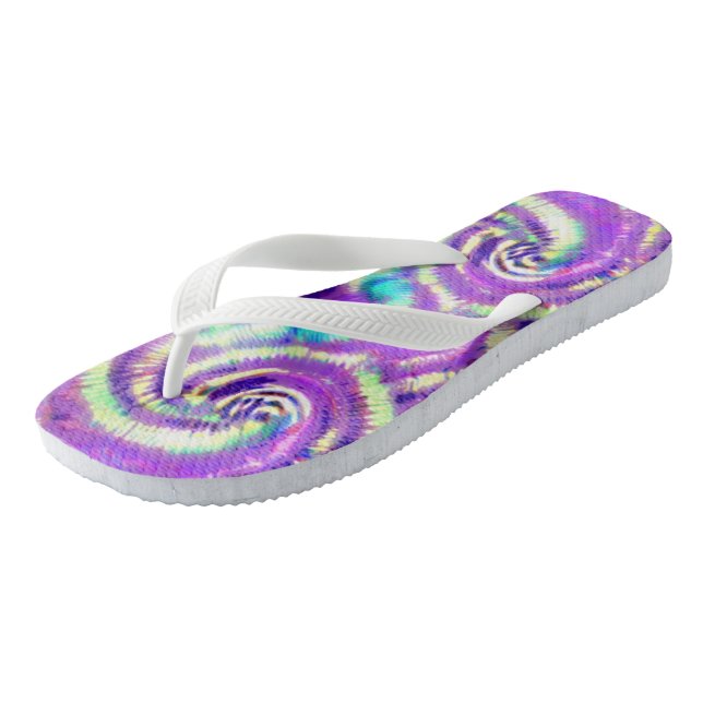 W2: Desighn. - Tie-Dye (P) |  Jandals (Angled)