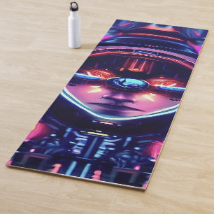 W4VE • DESIGHN.   "Procedural" ~ [49 / 50] • Yoga Mat