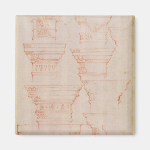 W.18v Study of column capitals Magnet