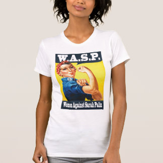 W.A.S.P. - Women Against Sarah Palin T-Shirt