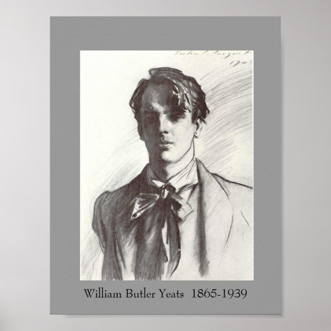 W. B. Yeats Poster (Front)