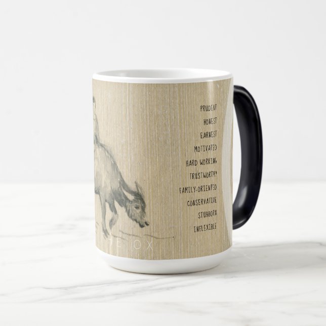 W Buffalo Child Chinese Ox Year 2021 Personality M Magic Mug (Front Right)
