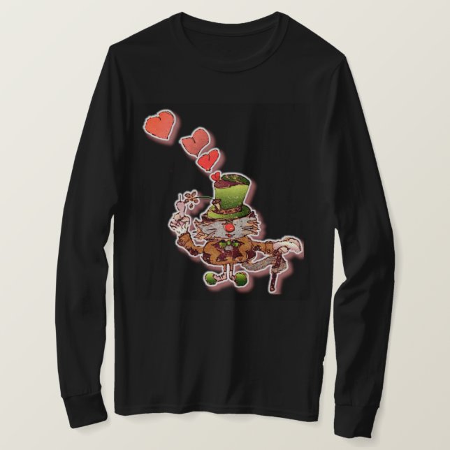 W. Cat Feline T-Shirt (Design Front)