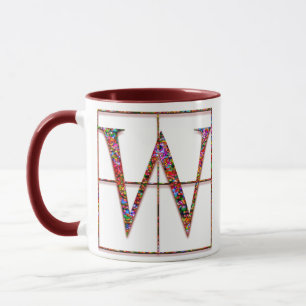 W “Celtic Bricks” Custom Monogram Mugs