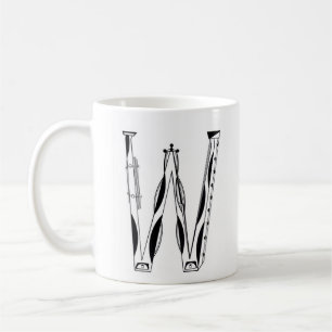 "W" Coffee Mug