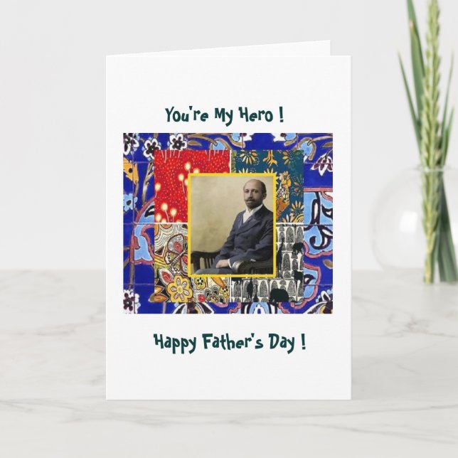 W. E. B. DuBois Card (Front)