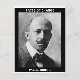 W.E.B. DUBOIS POSTCARD