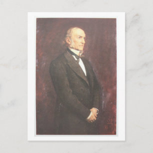 W.E. Gladstone by Millais Postcard