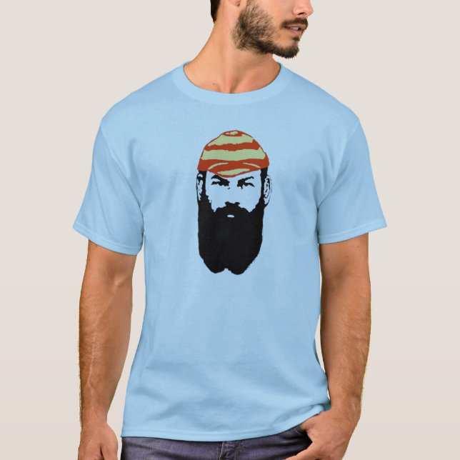 W G Grace Cricket T-Shirt (Front)