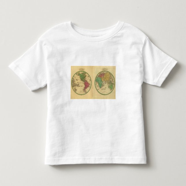 W Hemisphere, E Hemisphere Toddler T-Shirt (Front)