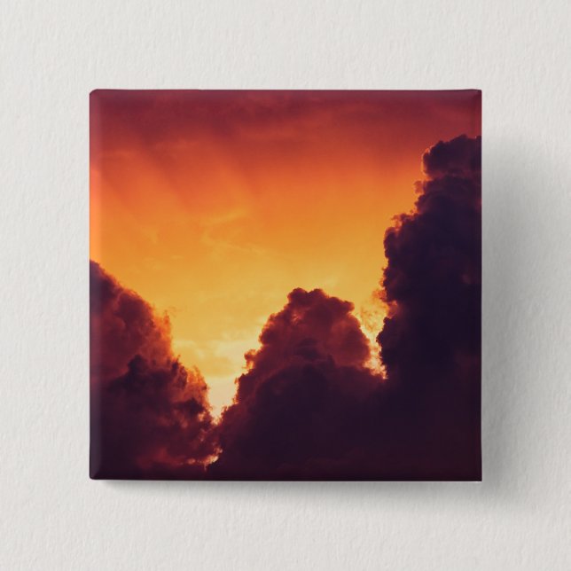 w in weather 15 cm square badge (Front)