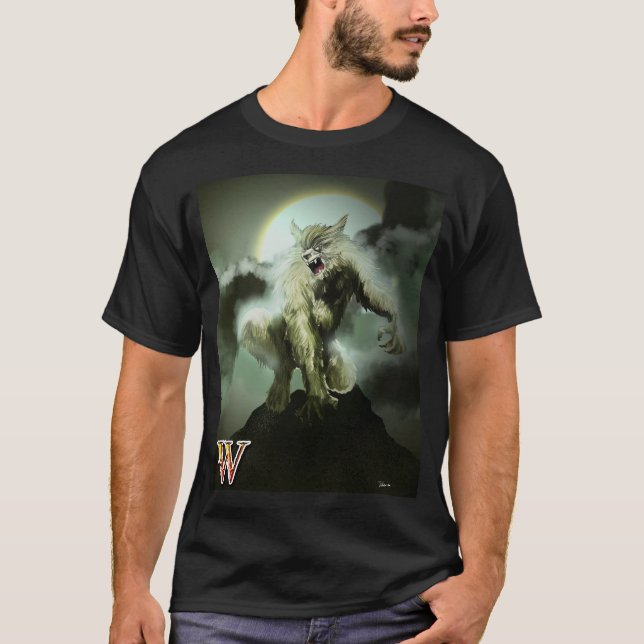 W is for Warewolf T-Shirt (Front)