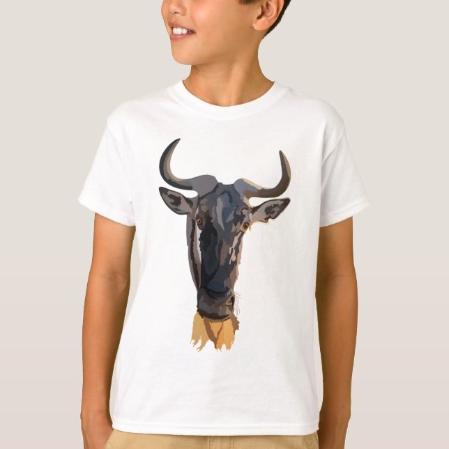 W is for Wildebeest T-Shirt (Front)