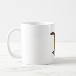 W is for Woolly Lemur Coffee Mug