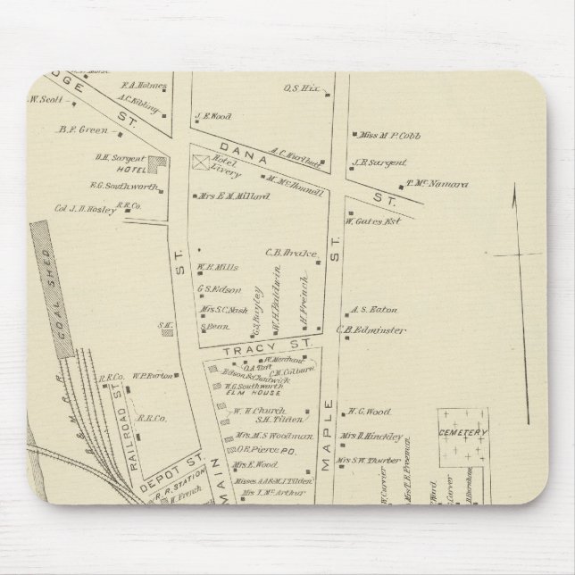 W Lebanon PO Mouse Pad (Front)