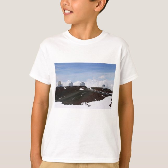 W.M. Keck Observatory on Mauna Kea, Hawaii T-Shirt (Front)